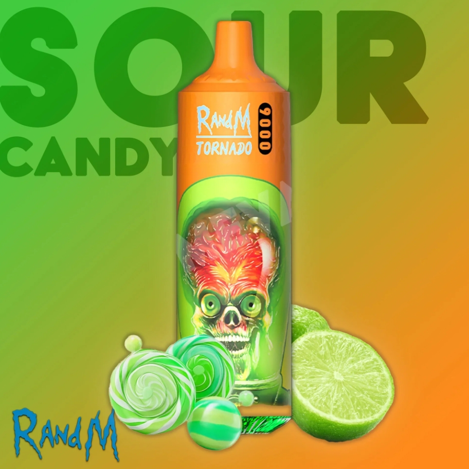 RandM Fumot Tornado 20000 Puffs Vape – Bonbons Aigre : L’explosion de saveur qui électrise la vape en France