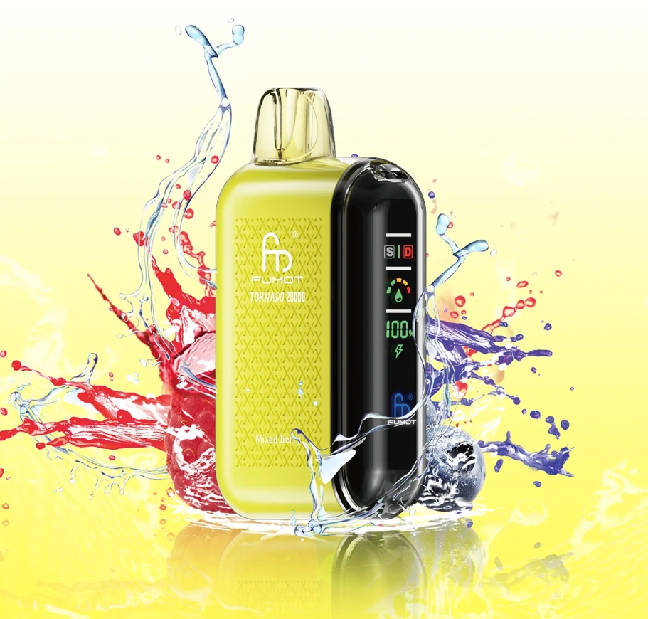 Randm Fumot Tornado 20000 Puffs Vape - Baies Mélangées : Une Révolution Fruité et Technologique