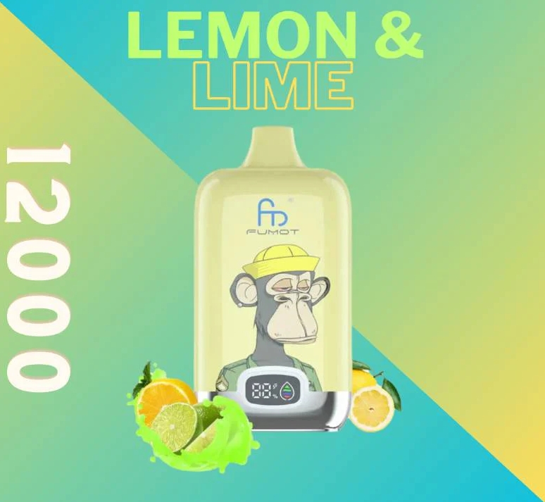 Randm Tornado 12000 Puffs Vapes Jetables - Citron Vert : Une Révolution Rafraîchissante pour les Vapoteurs Français