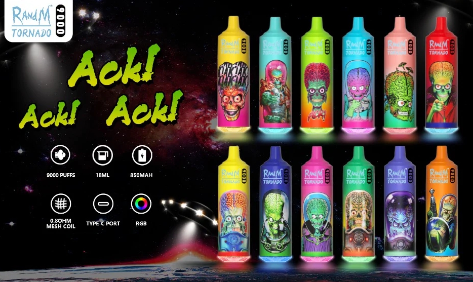 RandM Fumot Tornado 20000 Puffs Vape – Bonbons Aigre : L’explosion de saveur qui électrise la vape en France