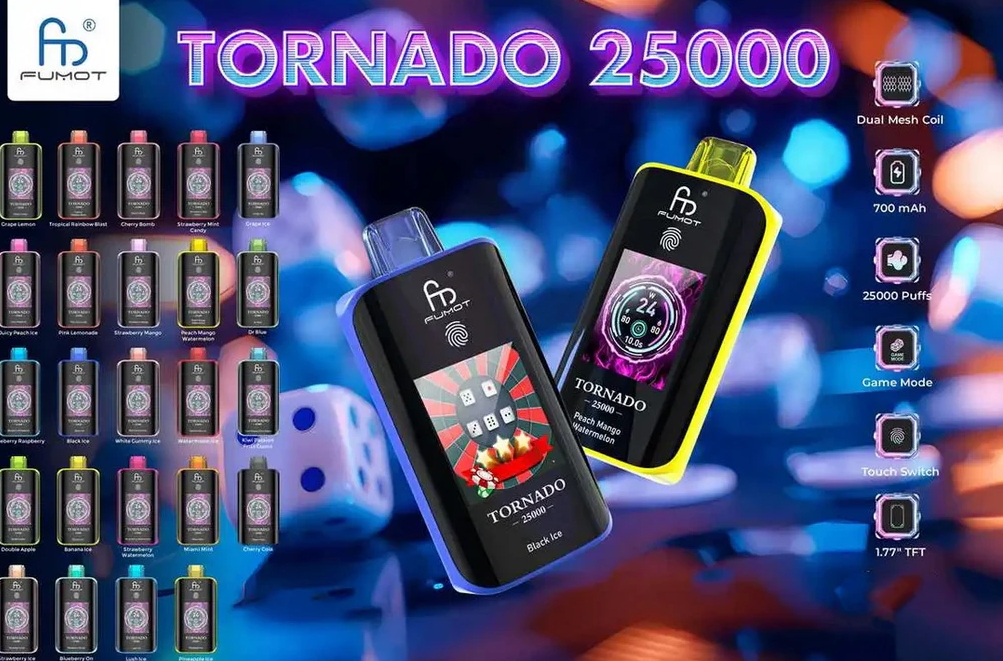 Randm Fumot Tornado 25000 Puffs Vape - Cool Mint : Une révolution rafraîchissante pour les vapoteurs français exigeants