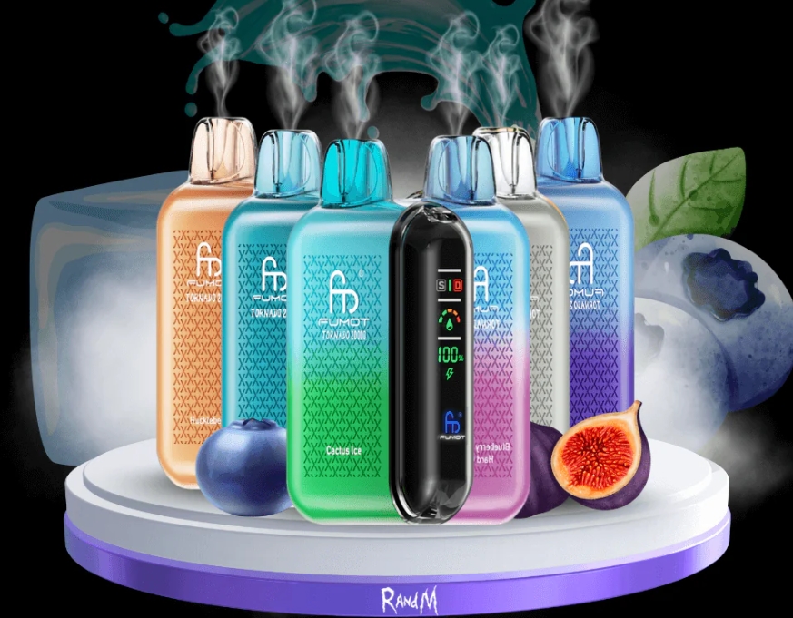 Randm Fumot Tornado 20000 Puffs Vape - Baies Mélangées : Une Révolution Fruité et Technologique