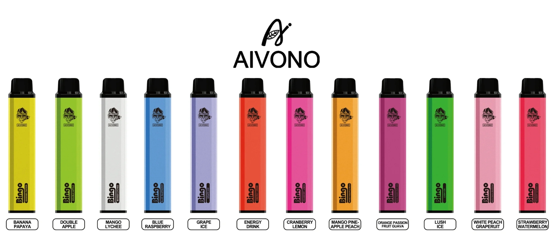AIVONO AIM BINGO 4000 Puffs Vape - pamplemousse de pêche blanche : L’expérience fruitée et rafraîchissante qui séduit la France