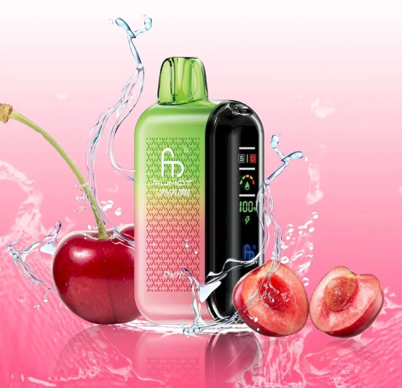 RandM Fumot Tornado 20000 Puffs Vape - cerise : L’explosion fruitée dans un monde de performance ultime