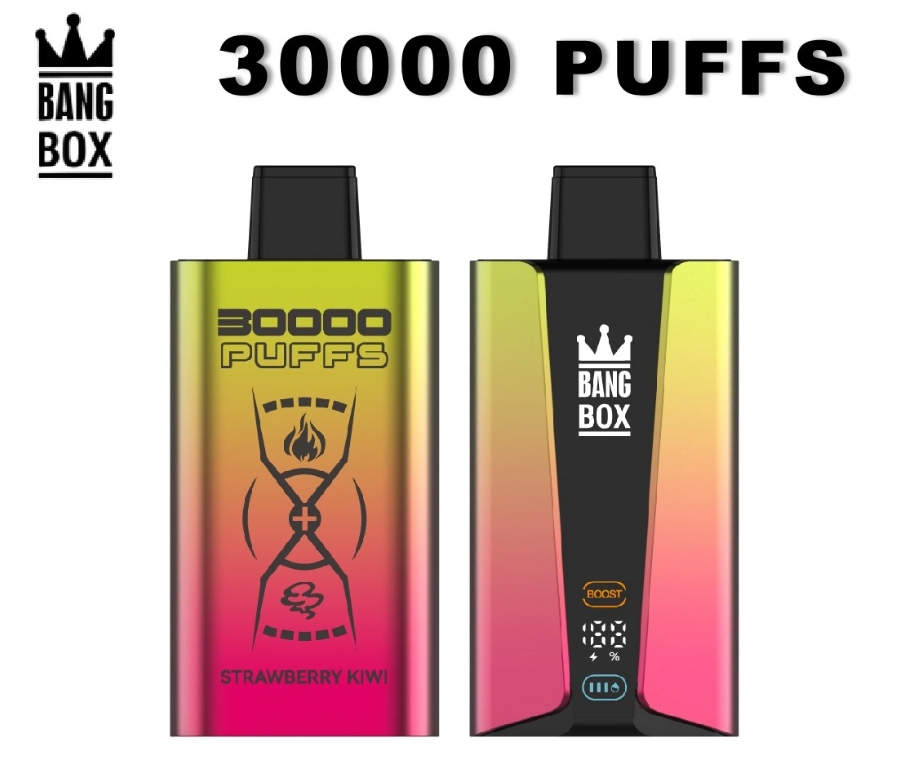 BangBox Boost 30000 Bouffées Vape - Fraise Kiwi : L'Alliance Parfaite entre Intensité Fruité et Performance Exceptionnelle