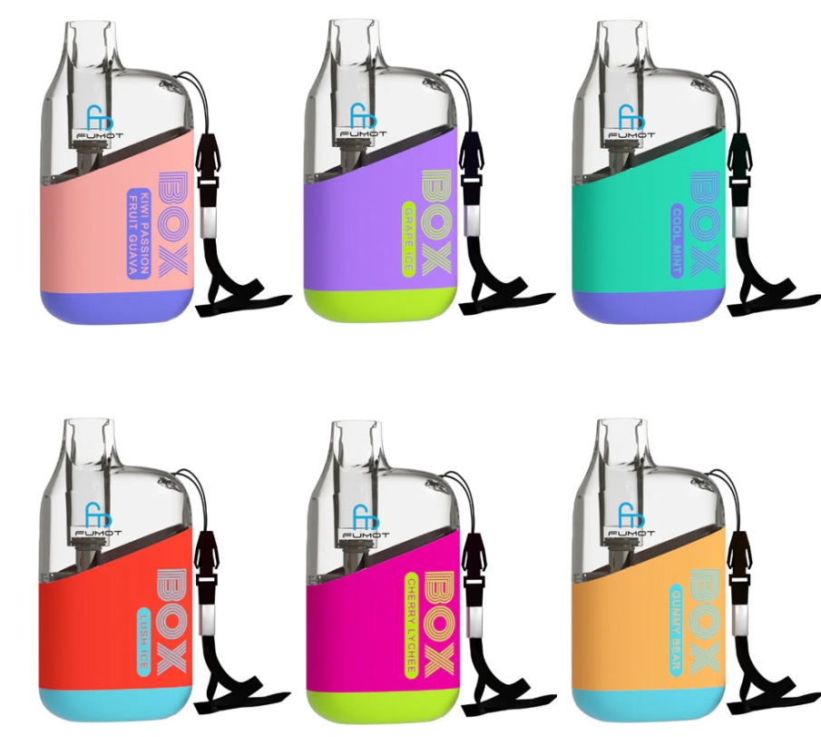 Fumot Original RandM Tornado Box 10000 Puffs Vape - Glace aux Raisins : L’alliance audacieuse de fraîcheur fruitée et de performance durable