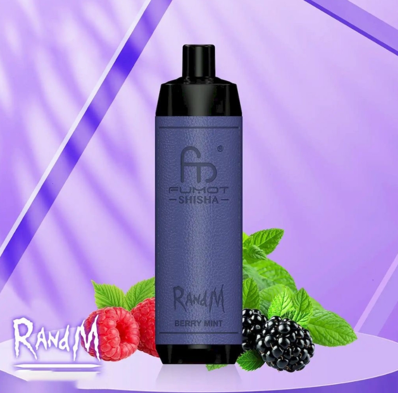Fumot Randm Shisha 10000 Puffs - menthe aux baies : une révolution aromatique dans le vapotage longue durée