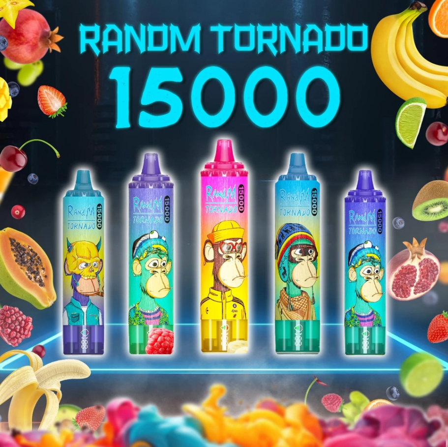 Randm Tornado 15000 Puffs Vape - Glace de Banane : L’expérience fruitée et givrée ultime pour les vapoteurs français en 2025