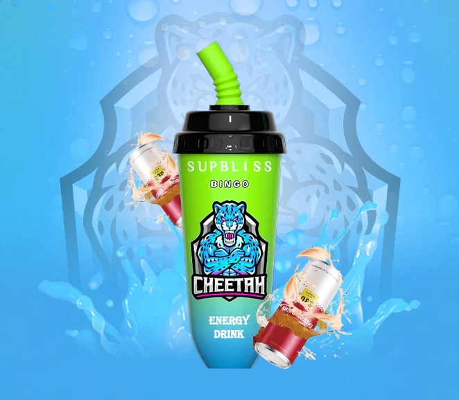 RandM Supbliss Bingo 8000 Puffs Vape – Boisson Énergisante : puissance, saveur et style dans un seul appareil